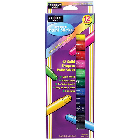 TEMPERA STICK 12CT PACK