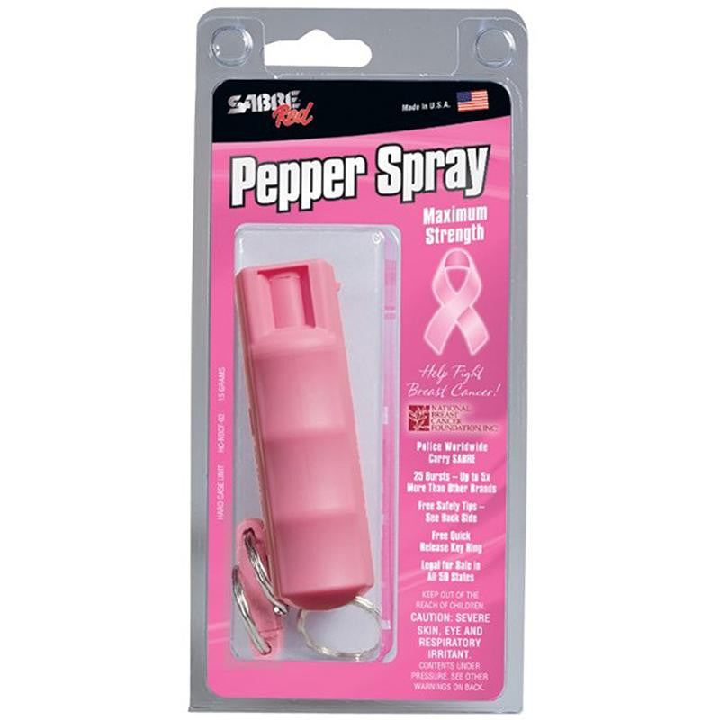 NBCF PEPPER SPRAY PINK SMALL CLAM