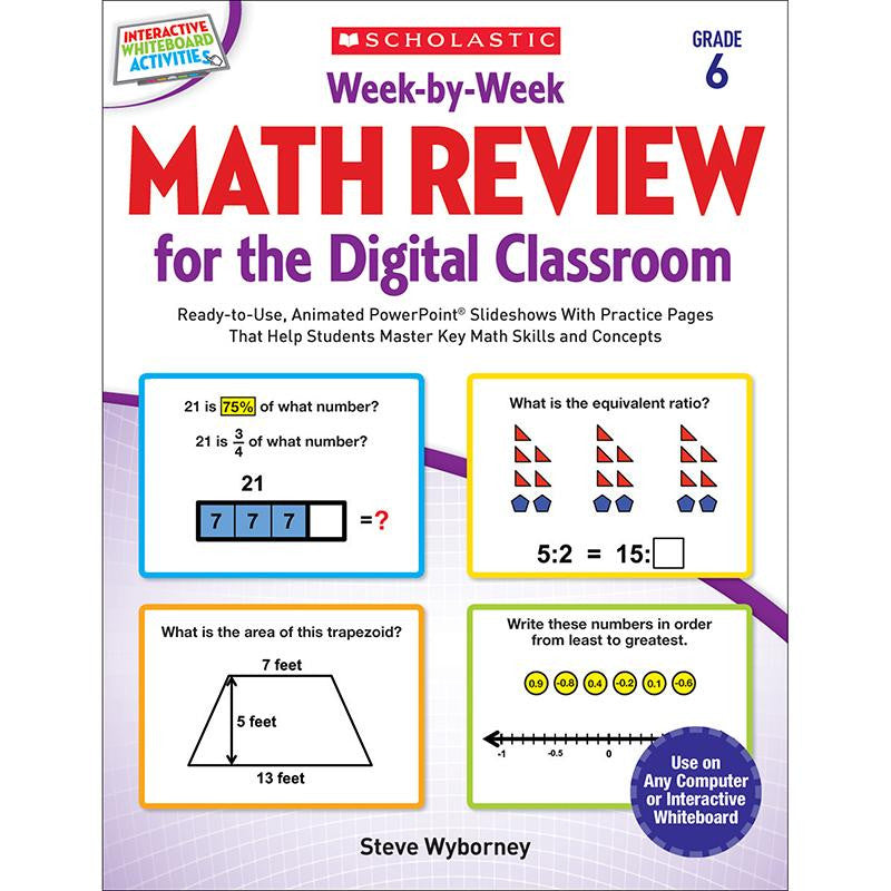 WEEK BY WEEK GR 6 MATH REVIEW FOR