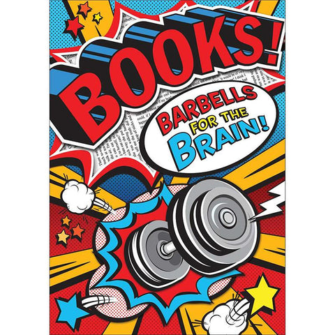 BOOKS BARBELLS POP CHART