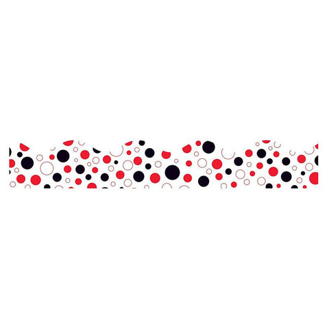 STARK DOTS SCALLOPED TRIMMER