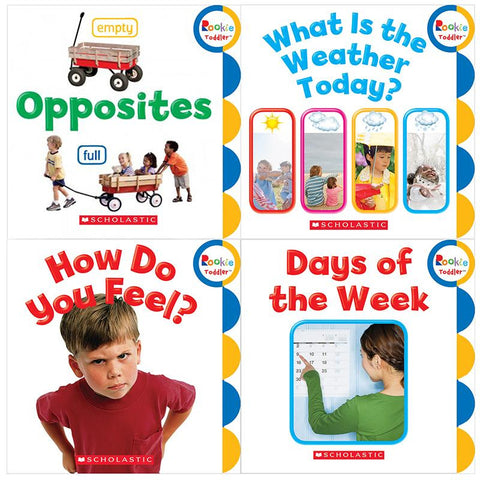 ROOKIE TODDLER SET 1 BOARD BOOKS