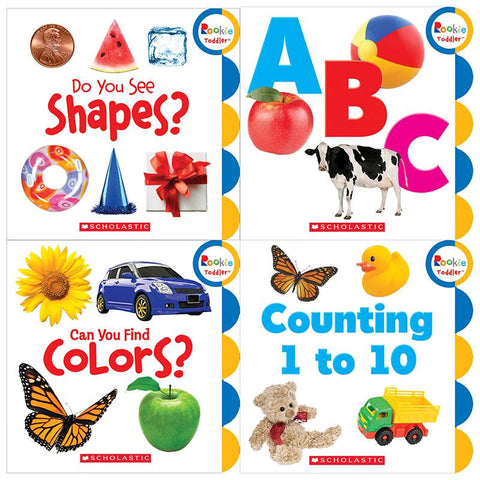 ROOKIE TODDLER SET 2 BOARD BOOKS