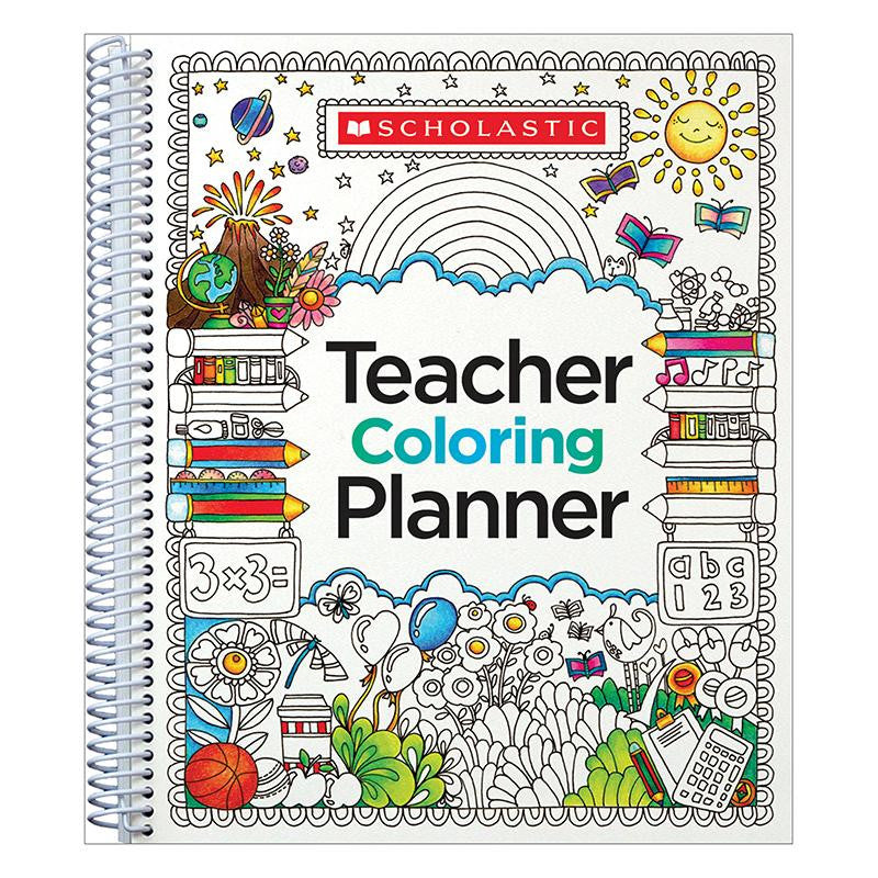 TEACHER COLORING PLANNER