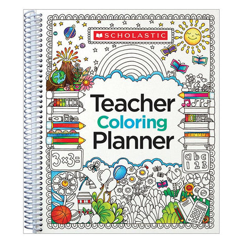 TEACHER COLORING PLANNER