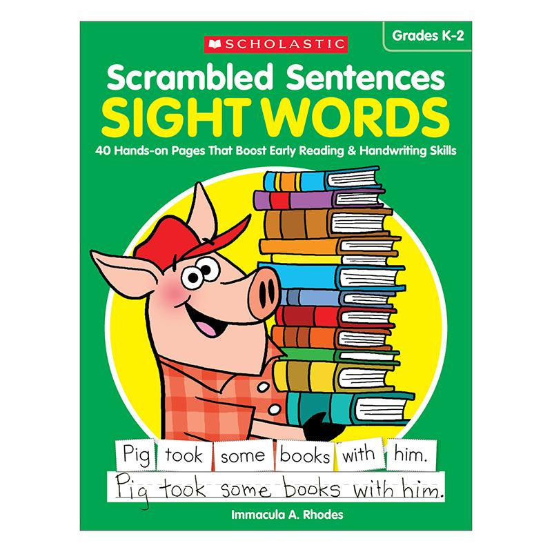 SCRAMBLED SENTENCES SIGHT WORDS