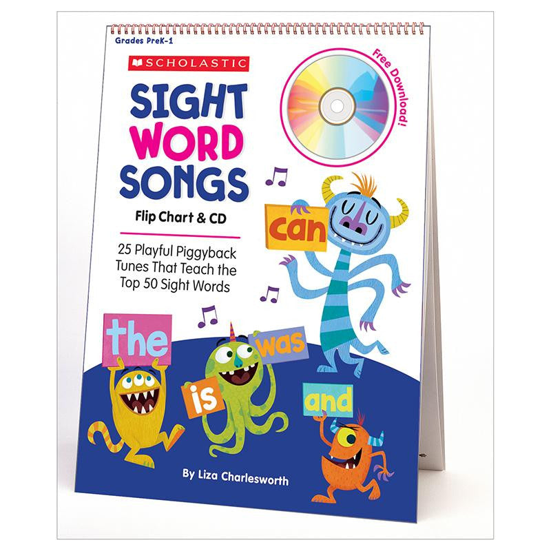 SIGHT WORD SONGS FLIP CHART & CD