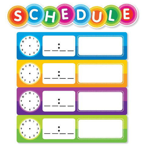 COLOR YOUR CLSSRM SCHEDULE MINI BBS