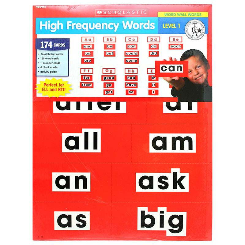 HIGH FREQUENCY LEVEL 1 WORD WALL