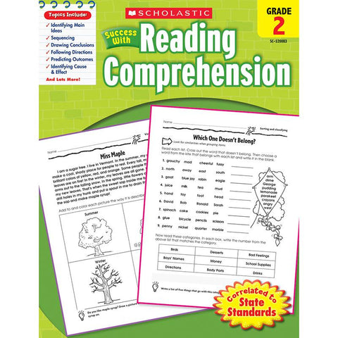 SCHOLASTIC SUCCESS WITH READING