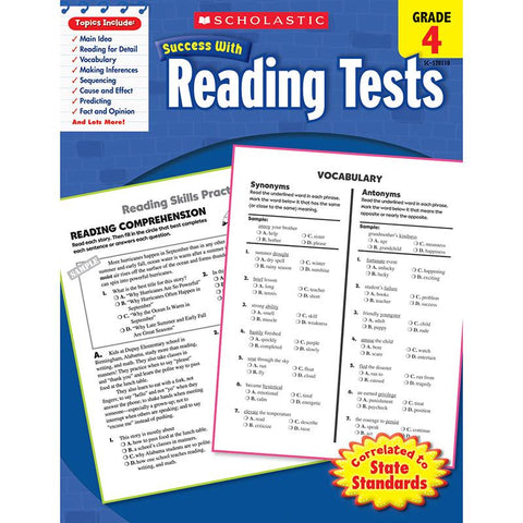 SCHOLASTIC SUCCESS WITH READING