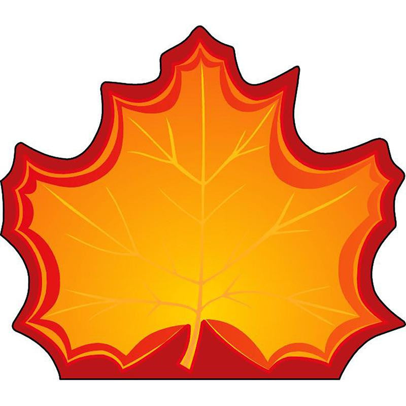 NOTEPAD LARGE MAPLE LEAF