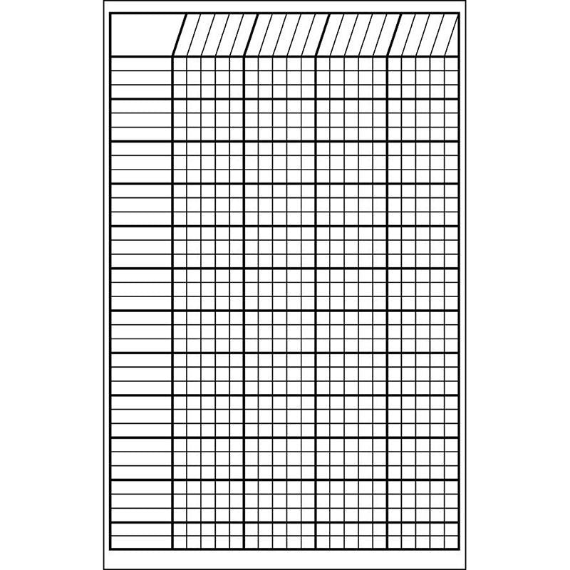 INCENTIVE CHART SMALL WHITE 14 X 22