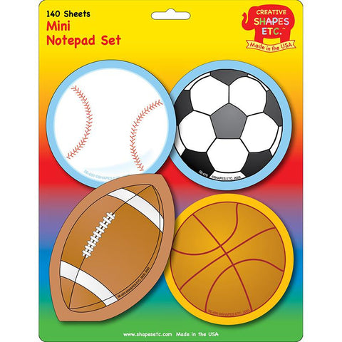 SPORTS SET MINI NOTEPAD