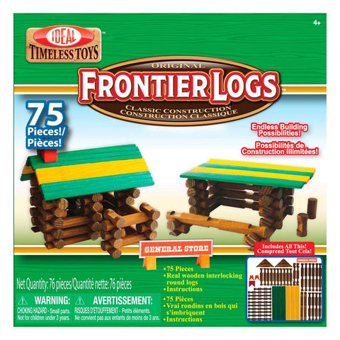 FRONTIER LOGS 75 PIECES