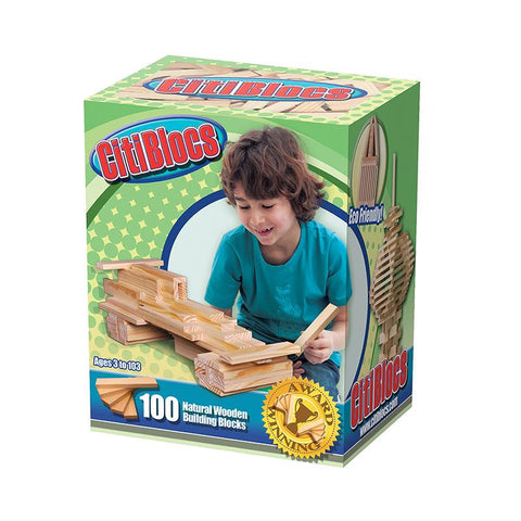 CITIBLOCS NATURAL 100PC SET