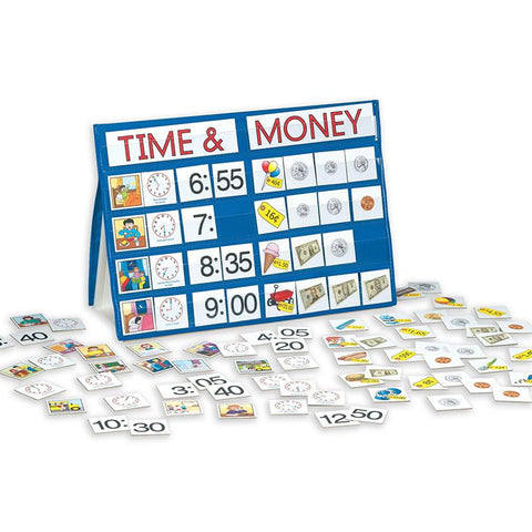 TIME & MONEY TOP POCKET CHART