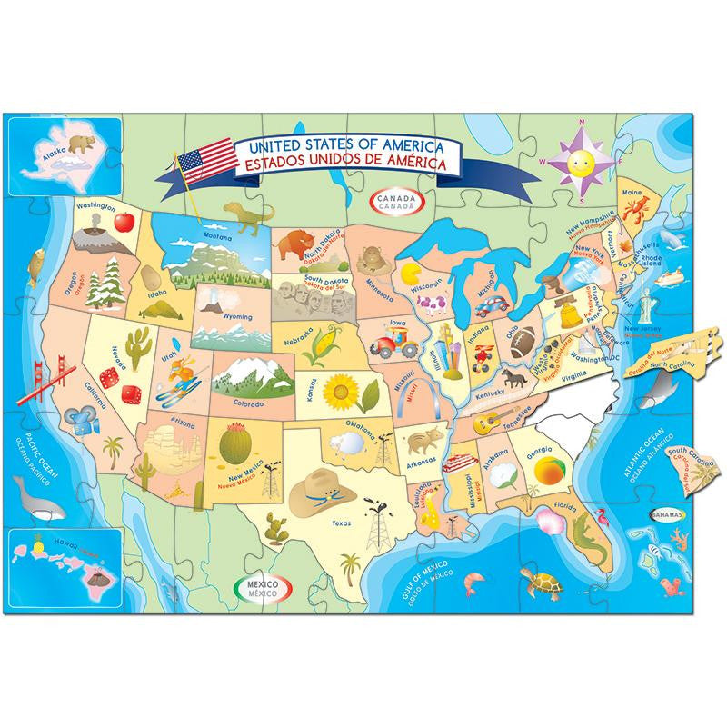 USA MAP PUZZLE