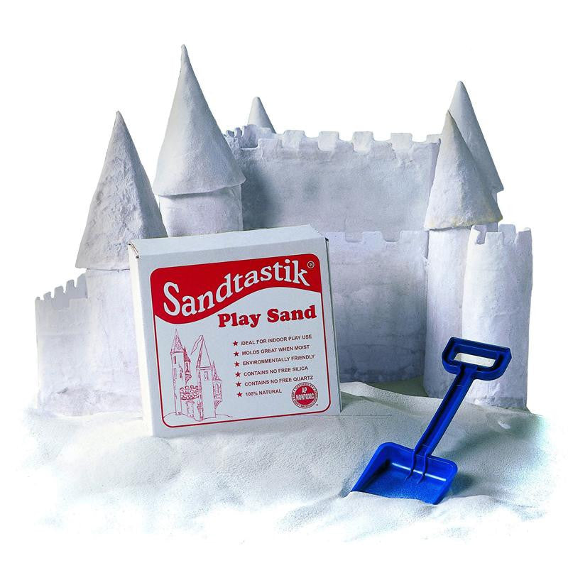 SANDTASTIK WHITE PLAY SAND 25LB BOX