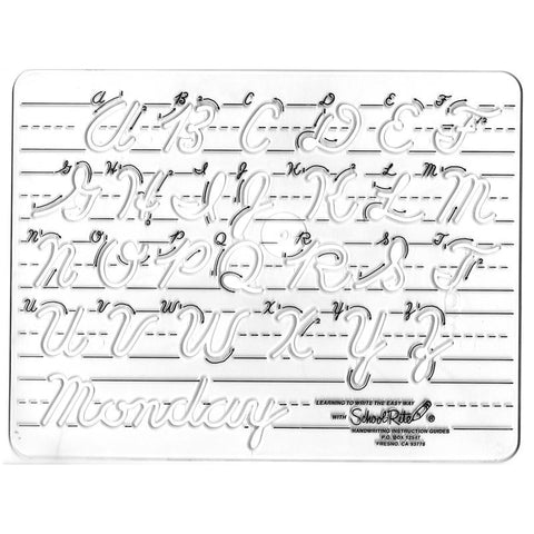 TRANSITION TO CURSIVE UPPERCASE