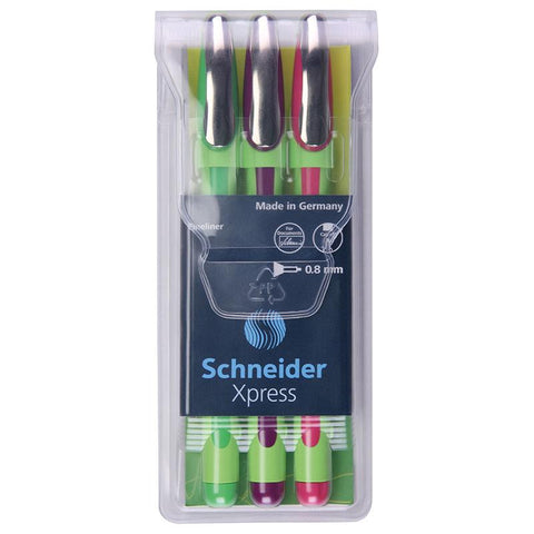 SCHNEIDER XPRESS FINELINER ASST 3PK