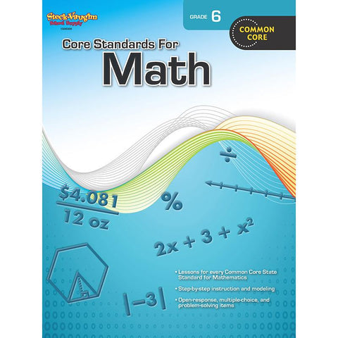 CORE STANDARDS FOR MATH GR 6