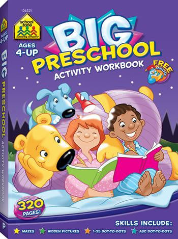 BIG PRESCHOOL ACTIVITY WORKBOOK