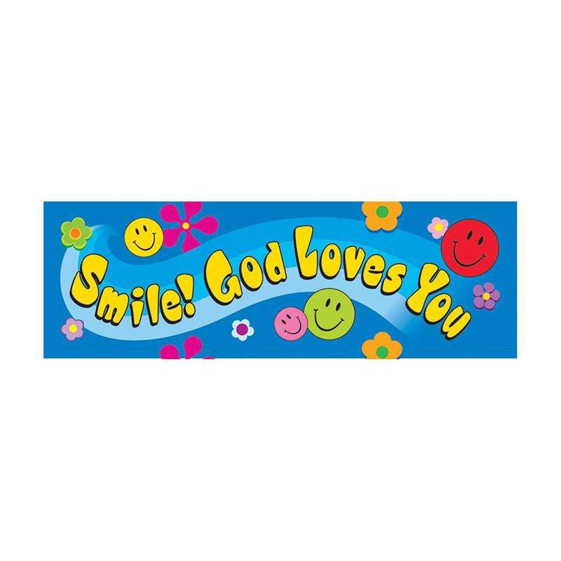 SMILE GOD LOVES YOU BOOKMARK