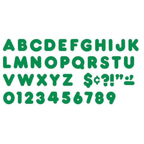 READY LETTERS 4 CASUAL KELLY GREEN