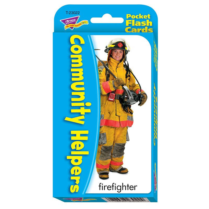 POCKET FLASH CARDS COMMUNITY 56-PK