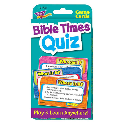 CHALLENGE CARDSBIBLE TIMES QUIZ