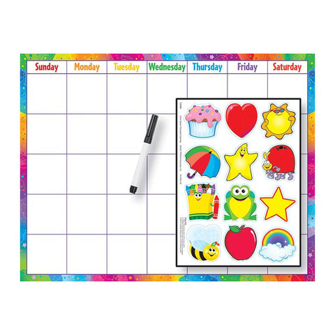 REUSABLE CALENDAR CLING ACCENTS