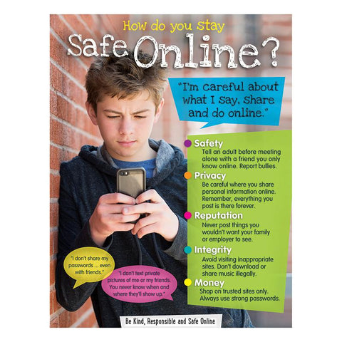 ONLINE SAFETY LEARNING CHART