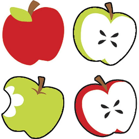 SUPERSHAPES STICKERS TASTY APPLES