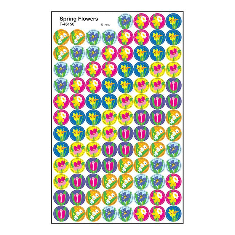 SUPERSPOTS STICKERS SPRING FLOWERS