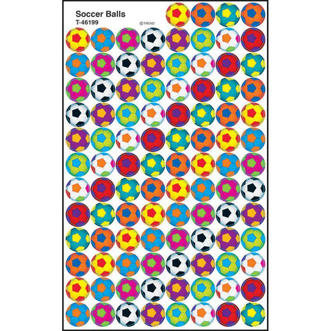 SOCCER BALLS SUPERSPOTS STICKERS