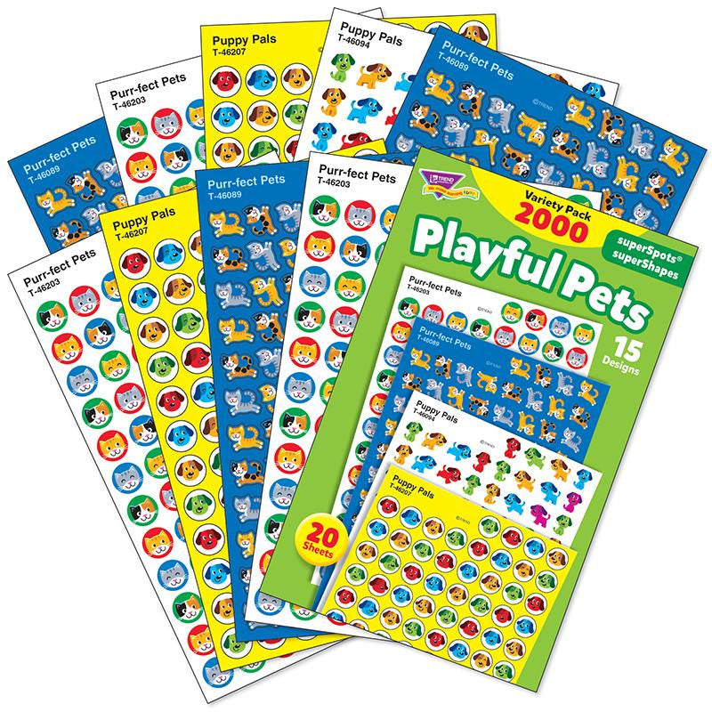 PLAYFUL PETS VARIETY PACK STICKERS