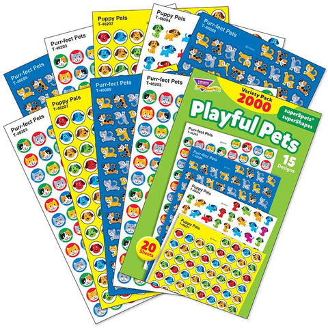 PLAYFUL PETS VARIETY PACK STICKERS