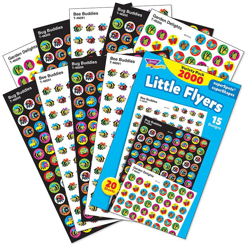 LITTLE FLYERS VARIETY PACK STICKERS