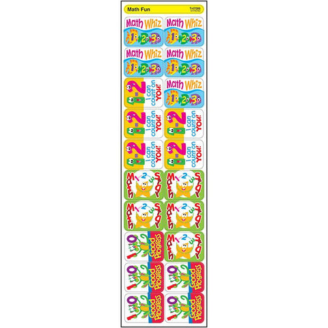 APPLAUSE STICKERS MATH FUN 100-PK