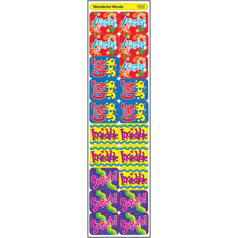 APPLAUSE STICKERS WONDERFUL 100-PK