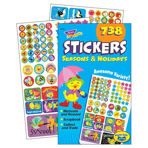 STICKER PAD SEASONS & HOLIDAYS