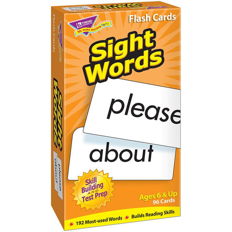 FLASH CARDS SIGHT WORDS 96-BOX