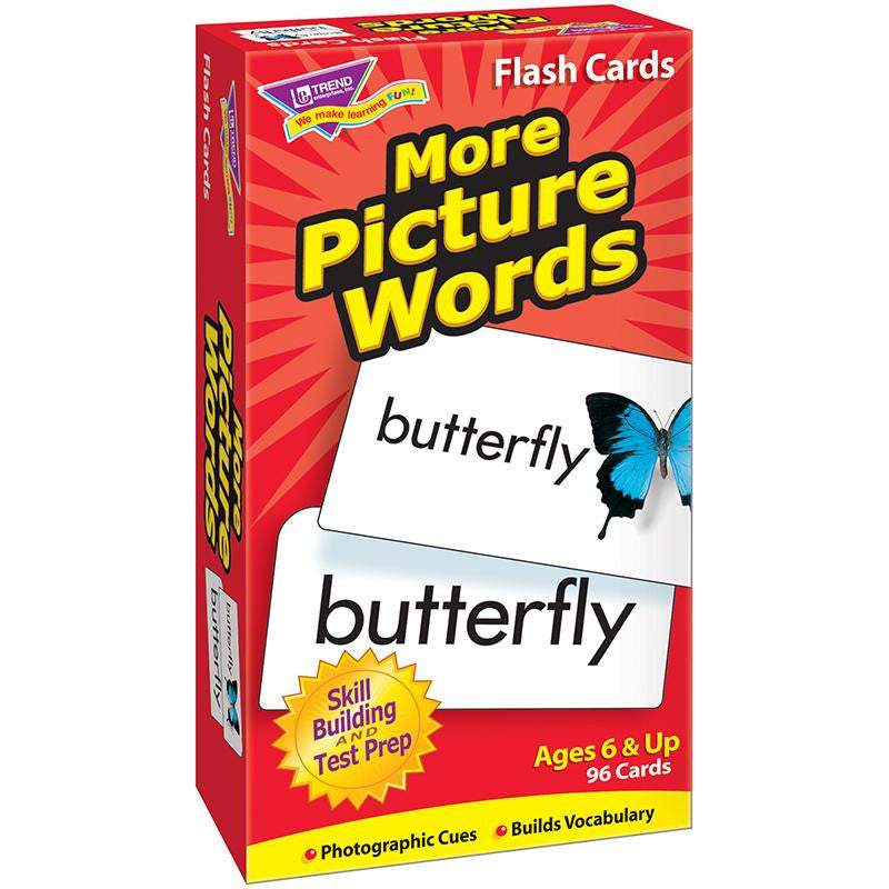 FLASH CARDS MORE PICTURE 96-BOX