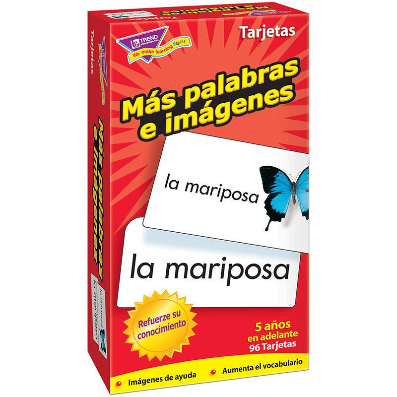 FLASH CARDS MAS PALABRAS E 96-BOX