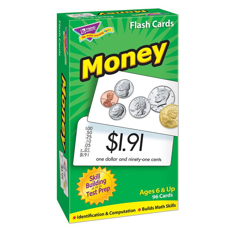 FLASH CARDS MONEY 96-BOX