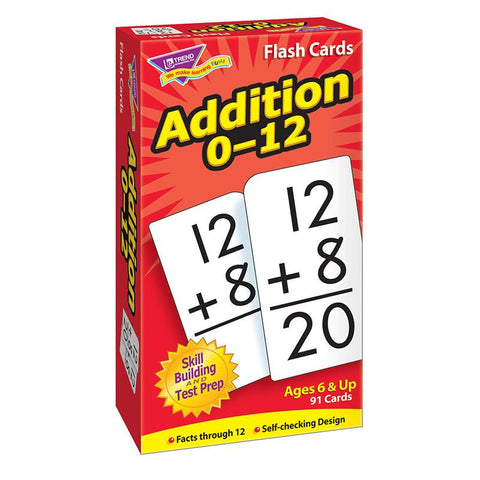 FLASH CARDS ADDITION 0-12 91-BOX