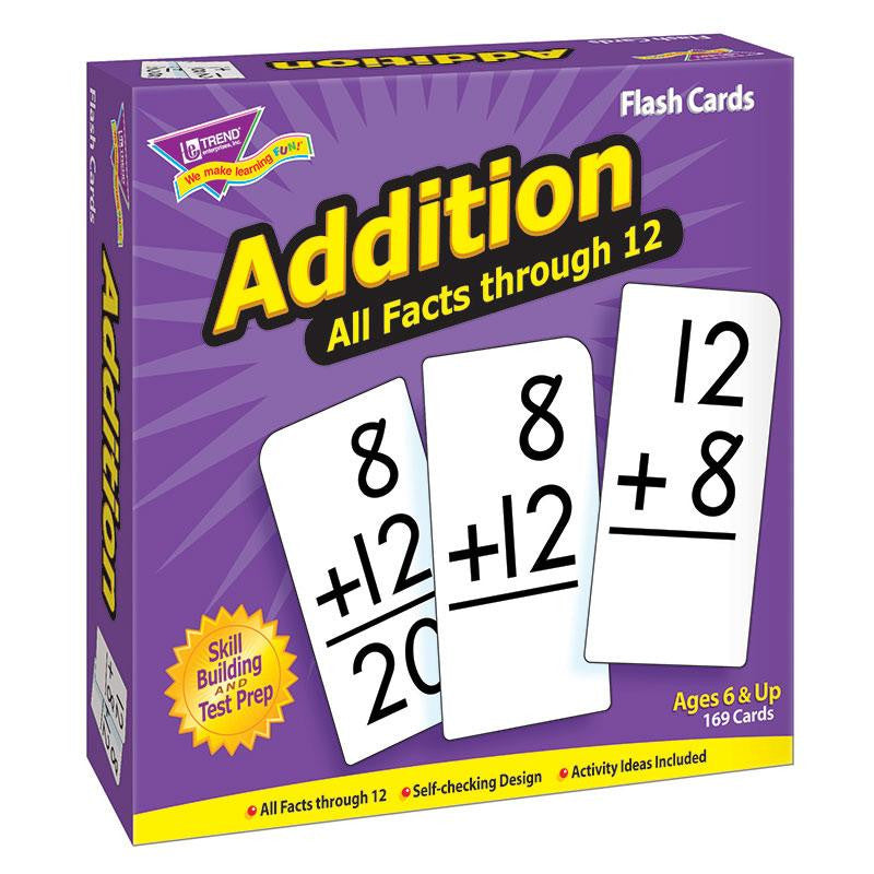 FLASH CARDS ALL FACTS 169-BOX 0-12