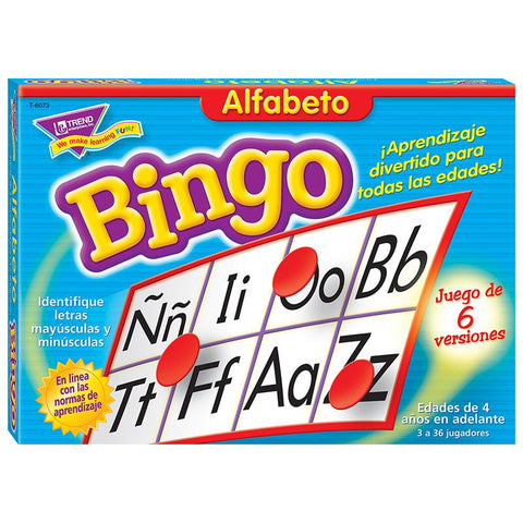 BINGO DE ALFABETO