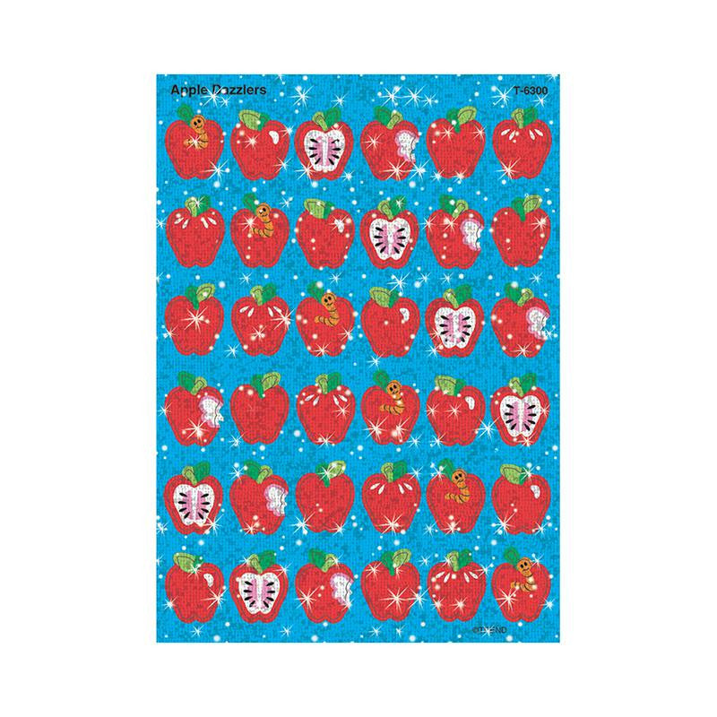 SPARKLE STICKERS APPLE DAZZLERS